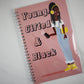 Young, Gifted, and Black Notebook - Bold Xchange black owned brand black owned gifts