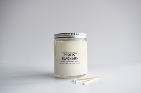 Protect Black Men Candle